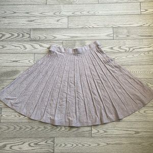 KNIT SKATER SKIRT